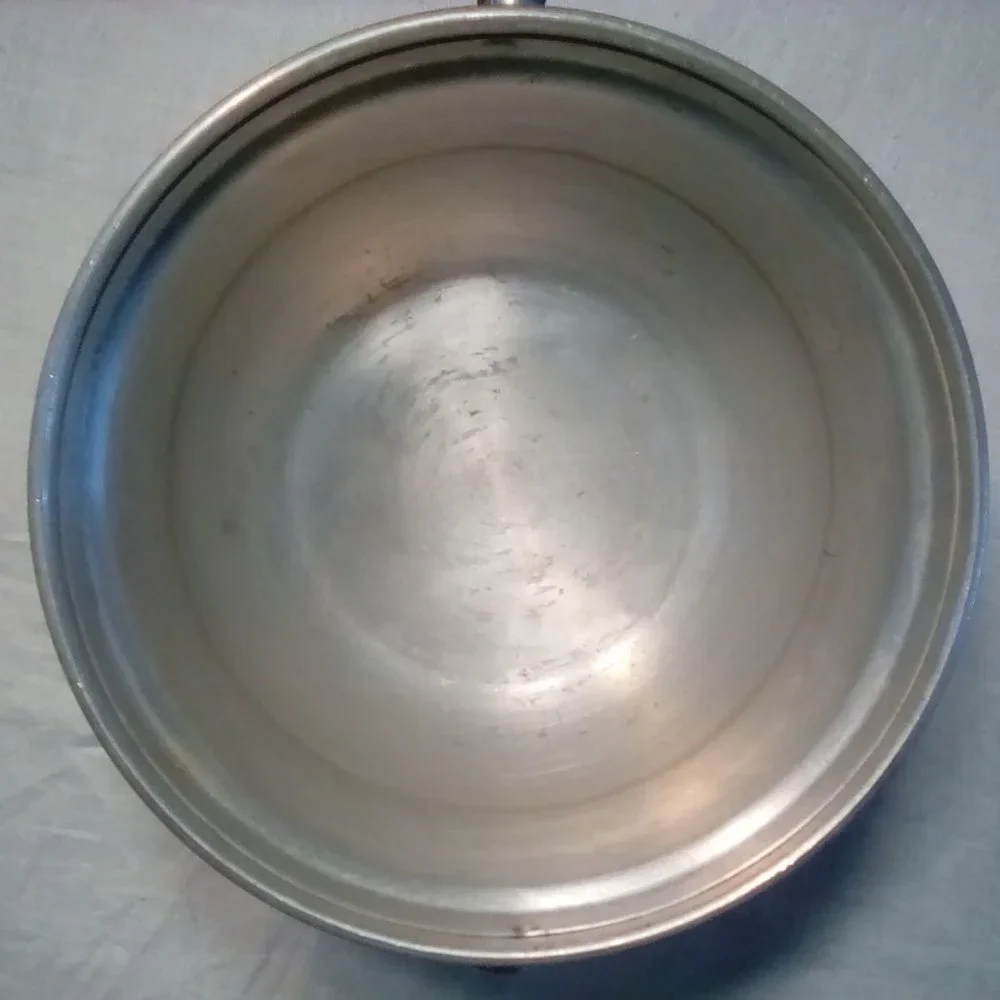 Mid-century modern vintage aluminum insulated wine ice bucket